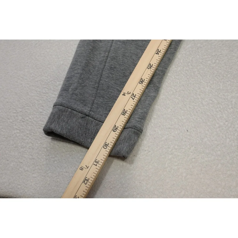 Nike Jogger Sweatpants‎ Mens Medium Therma Fit Gray Black Tapered Athletic EUC
